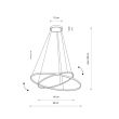 NOWODVORSKI 10864 CIRCOLO LED lampa wisząca