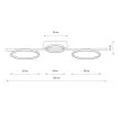 NOWODVORSKI 10866 CIRCOLO LED plafon