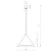 NOWODVORSKI 10872 ZENITH L lampa wisząca