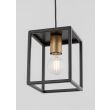 SIGMA 32353 VIGO 1 czarny złoty lampa wisząca
