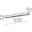 AQFORM 40258 LENS LINE natynkowy