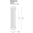 MAXLIGHT FLORENCE kinkiet W0241