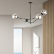 EMIBIG 1100/4 LAMPA SUFITOWA HUNTER 4 BLACK/GRAFIT