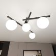 EMIBIG 1103/4 LAMPA SUFITOWA SMART 4 BLACK/OPAL