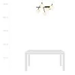 EMIBIG 1103/5 LAMPA SUFITOWA SMART 5 BLACK/OPAL