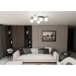 EMIBIG 1103/5 LAMPA SUFITOWA SMART 5 BLACK/OPAL