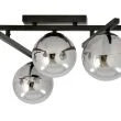 EMIBIG 1104/4 LAMPA SUFITOWA SMART 4 BLACK/GRAFIT