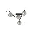 EMIBIG 1104/4 LAMPA SUFITOWA SMART 4 BLACK/GRAFIT