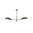 EMIBIG 1106/2 LAMPA SUFITOWA LOTUS 2 BLACK/GOLD