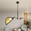 EMIBIG 1106/2 LAMPA SUFITOWA LOTUS 2 BLACK/GOLD