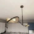 EMIBIG 1108/2 LAMPA SUFITOWA LOTUS 2 BLACK/RATTAN