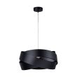 ZUMALINE 1114 LAMPA WISZĄCA TORNADO 40 CM CZARNA/BLACK