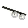 EMIBIG 1122/2 LAMPA SUFITOWA FIT 2 BLACK/GRAFIT