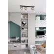 EMIBIG 1122/3 LAMPA SUFITOWA FIT 3 BLACK/GRAFIT