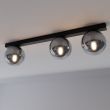 EMIBIG 1122/3 LAMPA SUFITOWA FIT 3 BLACK/GRAFIT