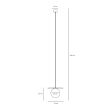 ALDEX 1125G17_M LAMPA WISZĄCA LOOP BEIGE M