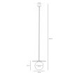 ALDEX 1125G9_L LAMPA WISZĄCA LOOP CREAM L