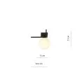 EMIBIG 1130/1G LAMPA SUFITOWA IMAGO 1G BLACK/OPAL