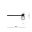 EMIBIG 1131/1F LAMPA SUFITOWA IMAGO 1F BLACK/GRAFIT