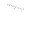 NOWODVORSKI 11333 UT-LVM LINE LED 12W lampa led