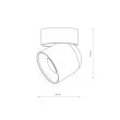NOWODVORSKI 11347 OSCAR reflektor/spot