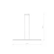 NOWODVORSKI 11400 BAR LED M lampa liniowa
