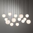 NOWODVORSKI 11408 SNOWBALL XIV lampa wisząca