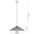 ALDEX 1140G_XL LAMPA WISZĄCA NATURE SUN XL
