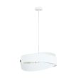ZUMALINE 1141 LAMPA WISZĄCA TORNADO 50 CM BIAŁA/WHITE