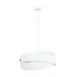 ZUMALINE 1141 LAMPA WISZĄCA TORNADO 50 CM BIAŁA/WHITE