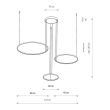 NOWODVORSKI 11602 CIRCOLO LED lampa wisząca
