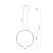 NOWODVORSKI 11605 CIRCOLO LED M lampa wisząca
