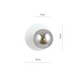 EMIBIG 1188/K1 KINKIET OSLO K1 WHITE/GRAFIT