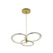 LIGHT PRESTIGE LP-4852/3P GD Azina 3 Wisząca złota LED