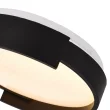 LIGHT PRESTIGE LP-1453/1C-38 BK Plafon Halo 38 cm czarny LED CCT