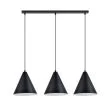 EMIBIG 1270/3 REBEL 3 BLACK/WHITE Lampa wisząca