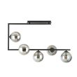 EMIBIG 1290/5 SOMA 5 BL GRAFIT Lampa sufitowa