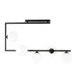EMIBIG 1291/5 SOMA 5 BL OPAL Lampa sufitowa