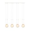EMIBIG 1117/4 LAMPA WISZĄCA GLAM 4 WHITE/MIODOWY