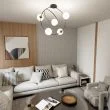 EMIBIG 1293/5 STARDOM 5 BL OPAL LAMPA SUFITOWA