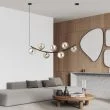 EMIBIG 1297/7 RITZ 7 BL GRAFIT Lampa wisząca