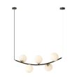 EMIBIG 1298/5 RITZ 5 BL OPAL Lampa wisząca