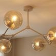 EMIBIG 1702/4 SPACE 4 MOKKA AMBER Lampa sufitowa