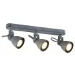 CANDELLUX 93-64301 ASH LAMPA SUFITOWA LISTWA 3X40W GU10 SZARY MAT