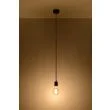 WYPRZEDAŻ SOLLUX zwis EDISON czarna SL.0152