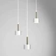 MILAGRO MLP7756 LAMPA WISZĄCA ARENA WHITE/GOLD 3XGX53