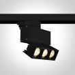 ONE LIGHT 65306BT/B/W Elliniko czarny track spot COB LED 3000K 12W