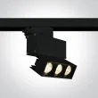 ONE LIGHT 65306BT/B/W Elliniko czarny track spot COB LED 3000K 12W