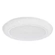 CANDELLUX 13-34243 GILLY lampa sufitowa plafon 38cm 24W LED 4000K klosz biały+chromowy