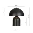 EMIBIG 1307/LN1 KAVA LN1 BLACK Lampka nocna